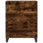 vidaXL Credenza Rovere Fumo 69,5x34x180 cm in Legno Multistrato vidaXL Credenza Rovere Fumo 69,5x34x180 cm in Legno Multistrato