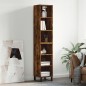 vidaXL Credenza Rovere Fumo 34,5x32,5x180 cm in Legno Multistrato vidaXL Credenza Rovere Fumo 34,5x32,5x180 cm in Legno Multistrato