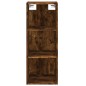 vidaXL Credenza Rovere Fumo 34,5x32,5x180 cm in Legno Multistrato vidaXL Credenza Rovere Fumo 34,5x32,5x180 cm in Legno Multistrato