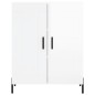 vidaXL Credenza Bianco Lucido 69,5x34x180 cm in Legno Multistrato vidaXL Credenza Bianco Lucido 69,5x34x180 cm in Legno Multistrato