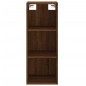 vidaXL Credenza Rovere Marrone 34,5x32,5x180 cm in Legno Multistrato vidaXL Credenza Rovere Marrone 34,5x32,5x180 cm in Legno Multistrato