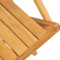 vidaXL Set da Pranzo per Giardino 5 pz in Legno Massello di Teak vidaXL Set da Pranzo per Giardino 5 pz in Legno Massello di Teak