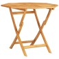 vidaXL Set da Pranzo per Giardino 5 pz in Legno Massello di Teak vidaXL Set da Pranzo per Giardino 5 pz in Legno Massello di Teak