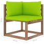 vidaXL Set Salotto Giardino Pallet con Cuscini 6 pz in Pino Impregnato vidaXL Set Salotto Giardino Pallet con Cuscini 6 pz in Pino Impregnato