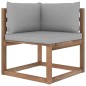 vidaXL Set Salotto Giardino Pallet con Cuscini 6 pz in Pino Impregnato vidaXL Set Salotto Giardino Pallet con Cuscini 6 pz in Pino Impregnato