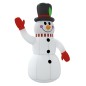 vidaXL Pupazzo di Neve Gonfiabile con LED 300 cm vidaXL Pupazzo di Neve Gonfiabile con LED 300 cm