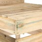 vidaXL Set Salotto da Giardino 9 pz in Legno di Pino Impregnato Verde vidaXL Set Salotto da Giardino 9 pz in Legno di Pino Impregnato Verde