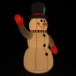 vidaXL Pupazzo di Neve Gonfiabile con LED 300 cm vidaXL Pupazzo di Neve Gonfiabile con LED 300 cm