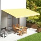 Tessuto di Ricambio per Tenda da Sole Giallo e Bianco 6x3,5 m Tessuto di Ricambio per Tenda da Sole Giallo e Bianco 6x3,5 m