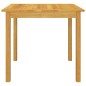 vidaXL Set Mobili da Pranzo per Giardino 3 pz Beige