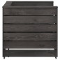 vidaXL Set Salotto da Giardino 6 pz in Legno di Pino Impregnato Grigio vidaXL Set Salotto da Giardino 6 pz in Legno di Pino Impregnato Grigio