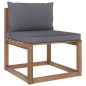 vidaXL Set Salotto Giardino Pallet con Cuscini 6 pz in Pino Impregnato vidaXL Set Salotto Giardino Pallet con Cuscini 6 pz in Pino Impregnato
