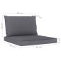 vidaXL Set Salotto da Giardino 6 pz con Cuscini Antracite