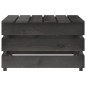 vidaXL Set Salotto da Giardino 7 pz in Legno di Pino Impregnato Grigio vidaXL Set Salotto da Giardino 7 pz in Legno di Pino Impregnato Grigio