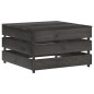 vidaXL Set Salotto da Giardino 12pz in Legno di Pino Impregnato Grigio vidaXL Set Salotto da Giardino 12pz in Legno di Pino Impregnato Grigio