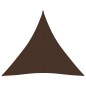 Parasole a Vela Oxford Triangolare 4,5x4,5x4,5 m Marrone Parasole a Vela Oxford Triangolare 4,5x4,5x4,5 m Marrone