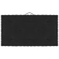 vidaXL Cuscini per Pallet e Pavimento 7 pz Neri in Cotone vidaXL Cuscini per Pallet e Pavimento 7 pz Neri in Cotone