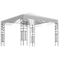 vidaXL Gazebo con Luci LED a Stringa 3x3 m Bianco vidaXL Gazebo con Luci LED a Stringa 3x3 m Bianco