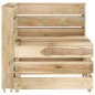 vidaXL Set Salotto da Giardino 6 pz in Legno di Pino Impregnato Verde vidaXL Set Salotto da Giardino 6 pz in Legno di Pino Impregnato Verde