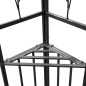 vidaXL Gazebo con Stringa di Luci LED 3x3 m Rosso Vino vidaXL Gazebo con Stringa di Luci LED 3x3 m Rosso Vino