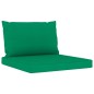 vidaXL Set Divani da Giardino 9 pz con Cuscini Verdi vidaXL Set Divani da Giardino 9 pz con Cuscini Verdi