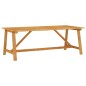 vidaXL Set Mobili da Pranzo per Giardino 7 pz Beige 