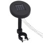 vidaXL Gazebo con Stringa di Luci LED 3x3 m in Tessuto Antracite vidaXL Gazebo con Stringa di Luci LED 3x3 m in Tessuto Antracite
