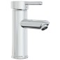 vidaXL Set Mobili da Bagno Bianco Lucido in Truciolato vidaXL Set Mobili da Bagno Bianco Lucido in Truciolato