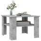 Tavolino da Caffè Grigio Cemento 60x60x42 cm in Truciolato