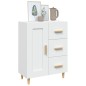 Credenza Bianca 69,5x34x90 cm in Legno Multistrato Credenza Bianca 69,5x34x90 cm in Legno Multistrato
