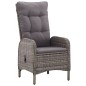 vidaXL Set da Pranzo da Giardino 7 pz Grigio vidaXL Set da Pranzo da Giardino 7 pz Grigio
