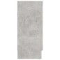 Credenza Grigio Cemento 120x30,5x70 cm in Truciolato Credenza Grigio Cemento 120x30,5x70 cm in Truciolato