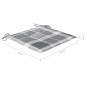 vidaXL Sedie da Giardino Pieghevoli con Cuscini 6 pz Massello di Teak vidaXL Sedie da Giardino Pieghevoli con Cuscini 6 pz Massello di Teak