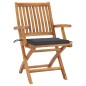 vidaXL Sedie da Giardino Pieghevoli con Cuscini 8 pz Massello di Teak vidaXL Sedie da Giardino Pieghevoli con Cuscini 8 pz Massello di Teak