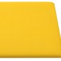 Pannelli Murali 12 pz Gialli 30x15 cm Velluto 0,54 m² Pannelli Murali 12 pz Gialli 30x15 cm Velluto 0,54 m²