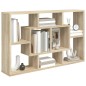 Mensola a Muro Rovere Sonoma 85x16x52,5 cm in Legno Multistrato Mensola a Muro Rovere Sonoma 85x16x52,5 cm in Legno Multistrato