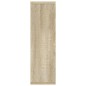Mensola a Muro Rovere Sonoma 85x16x52,5 cm in Legno Multistrato Mensola a Muro Rovere Sonoma 85x16x52,5 cm in Legno Multistrato