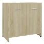 vidaXL Set Mobili da Bagno 4 pz Rovere Sonoma vidaXL Set Mobili da Bagno 4 pz Rovere Sonoma