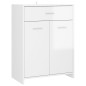 vidaXL Set Mobili da Bagno 4 pz Bianco Lucido vidaXL Set Mobili da Bagno 4 pz Bianco Lucido
