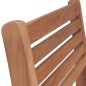 vidaXL Sedie da Giardino Impilabili con Cuscini 6 pz Massello di Teak vidaXL Sedie da Giardino Impilabili con Cuscini 6 pz Massello di Teak
