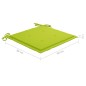 vidaXL Sedie da Giardino con Cuscini 8 pz in Legno Massello di Teak vidaXL Sedie da Giardino con Cuscini 8 pz in Legno Massello di Teak
