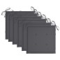 vidaXL Sedie da Giardino Pieghevoli con Cuscini 6 pz Massello di Teak vidaXL Sedie da Giardino Pieghevoli con Cuscini 6 pz Massello di Teak