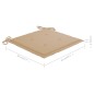 vidaXL Sedie da Giardino Impilabili 4 pz con Cuscini Massello di Teak vidaXL Sedie da Giardino Impilabili 4 pz con Cuscini Massello di Teak