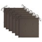 vidaXL Sedie da Giardino Impilabili con Cuscini 6 pz Massello di Teak vidaXL Sedie da Giardino Impilabili con Cuscini 6 pz Massello di Teak