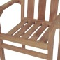 vidaXL Sedie da Giardino Impilabili con Cuscini 4 pz Massello di Teak vidaXL Sedie da Giardino Impilabili con Cuscini 4 pz Massello di Teak