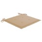vidaXL Sedie da Giardino Impilabili 8 pz con Cuscini Massello di Teak