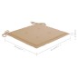 vidaXL Sedie da Giardino Impilabili 8 pz con Cuscini Massello di Teak