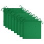 vidaXL Sedie da Giardino Impilabili 8 pz con Cuscini Massello di Teak vidaXL Sedie da Giardino Impilabili 8 pz con Cuscini Massello di Teak