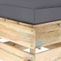 vidaXL Set Divani da Giardino con Cuscini 6 pz Legno Impregnato Verde