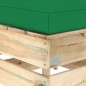 vidaXL Set Salotto da Giardino con Cuscini 5 pz Legno Impregnato Verde
